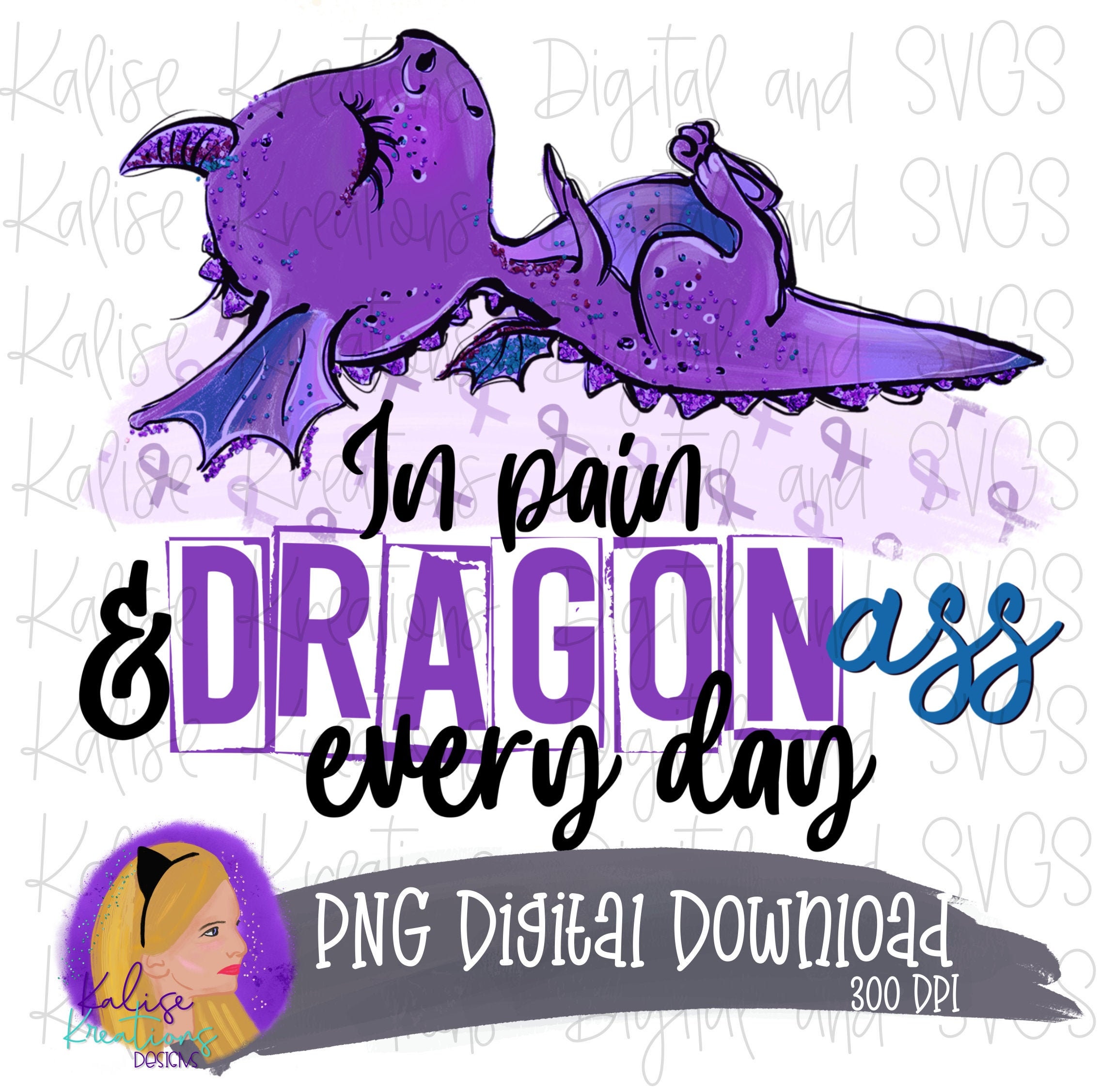 In pijn en Dragon kont elke dag PNG
