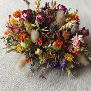 Boho Dried Flowers Centerpiece – Heavenpartyflowers