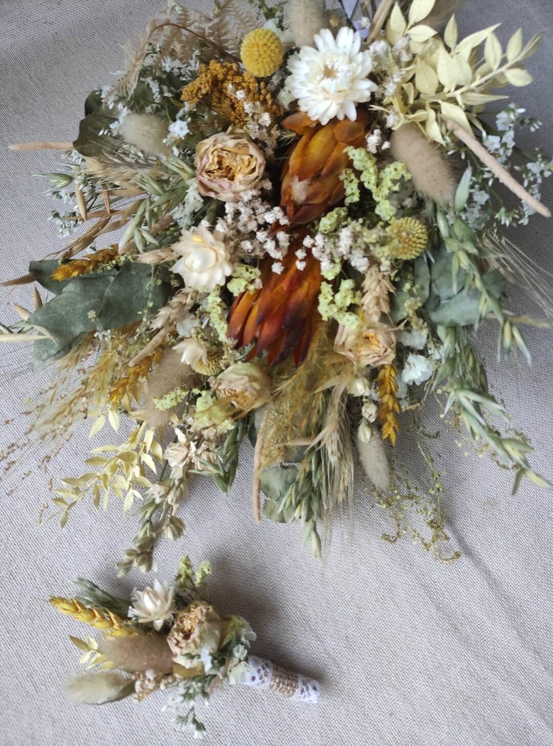 Sister Road by JG Dried Wildflower Decor Bouquet 