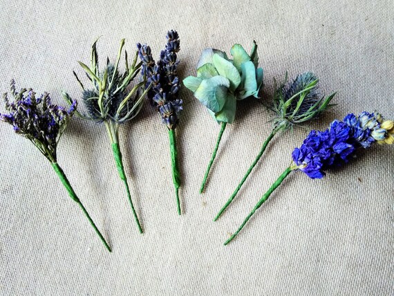 wired flowers for hair