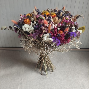 Large dried flower bouquet home decor , home gift , table arrangement room display big bouquet flowers for house