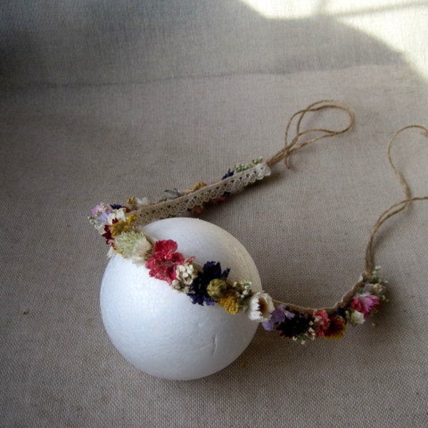 Dried Flower Garland Etsy