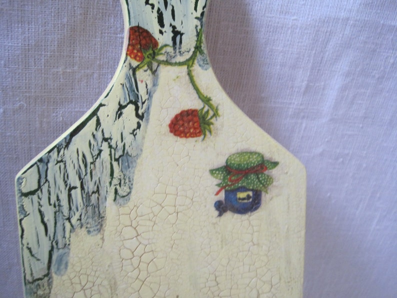 Wooden Decoupage Cutting Board kitchen Decor kitchen Board Etsy