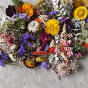 Flores secas misturadas confete decoração de mesa flores secas caixa de artesanato resina arte sabão fazendo vela fazendo cartão de flor real natural fazendo presente diy