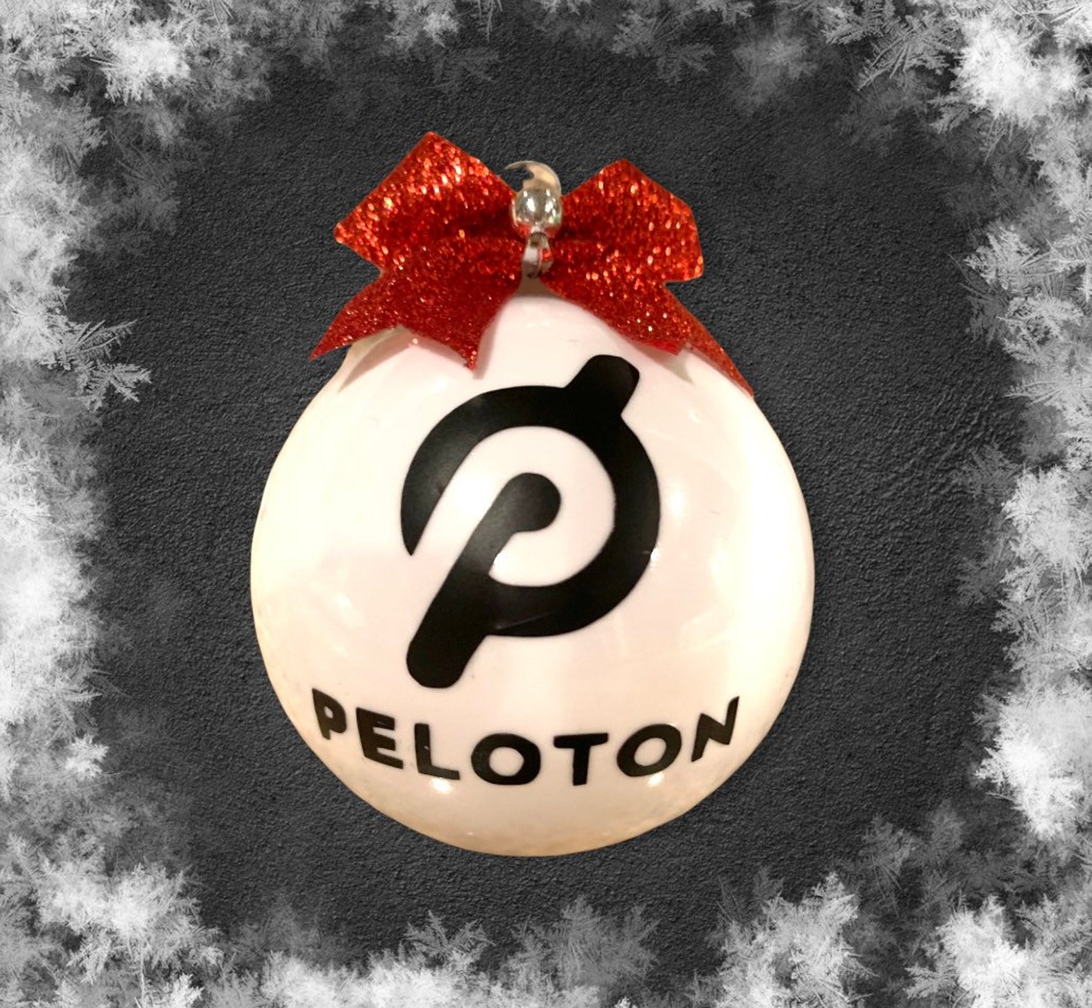 Peloton Inspired Christmas Ornament Gift for Peloton Obsessed Etsy