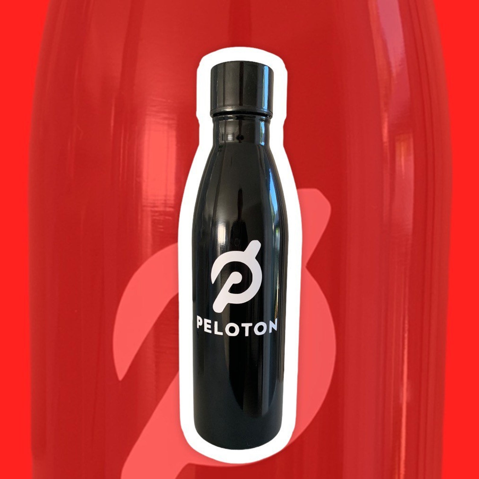 PELOTON Water Bottle With Milestone Decals Etsy