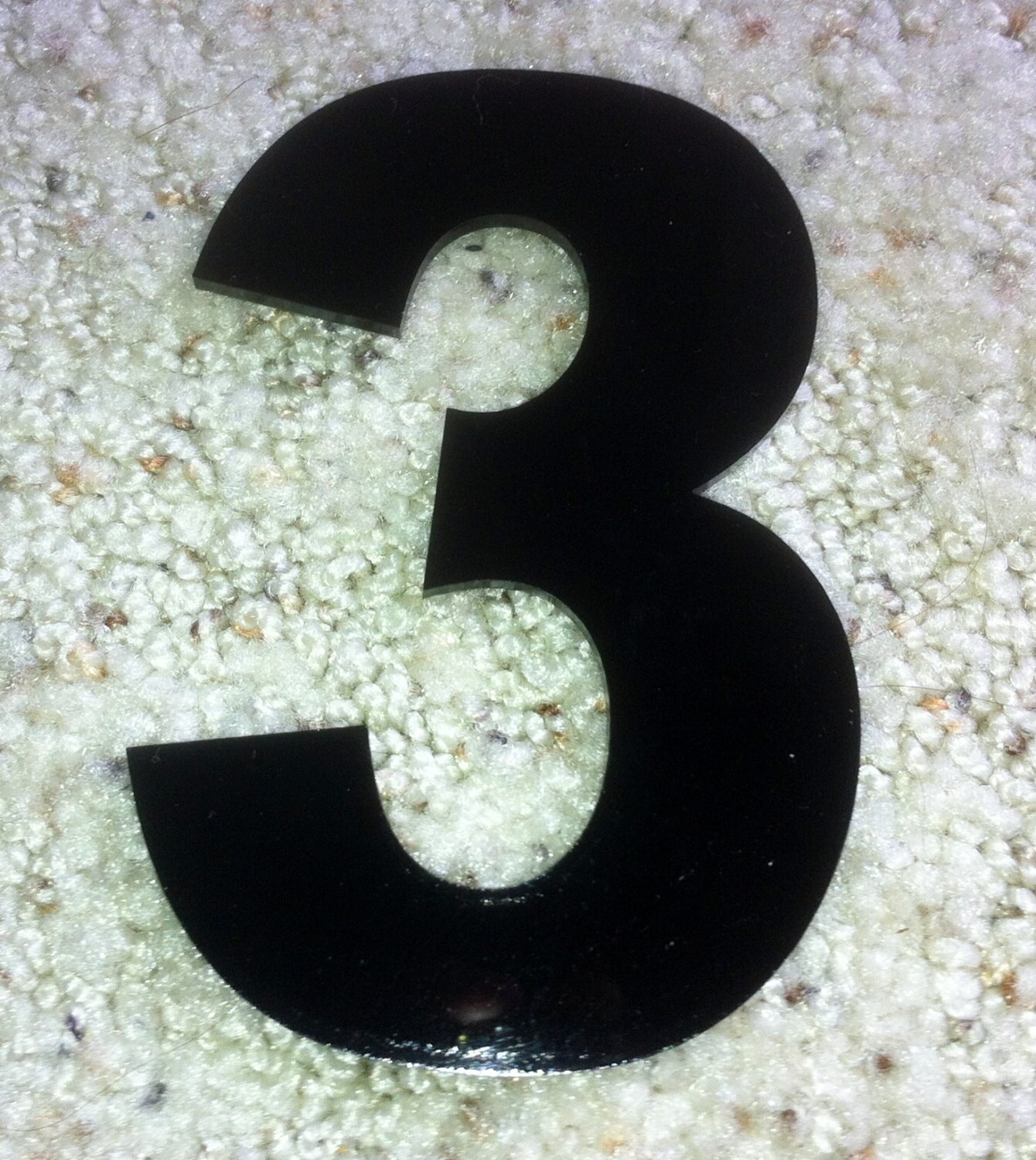 One Acrylic House Numbers Letters Address 4 Inch Etsy