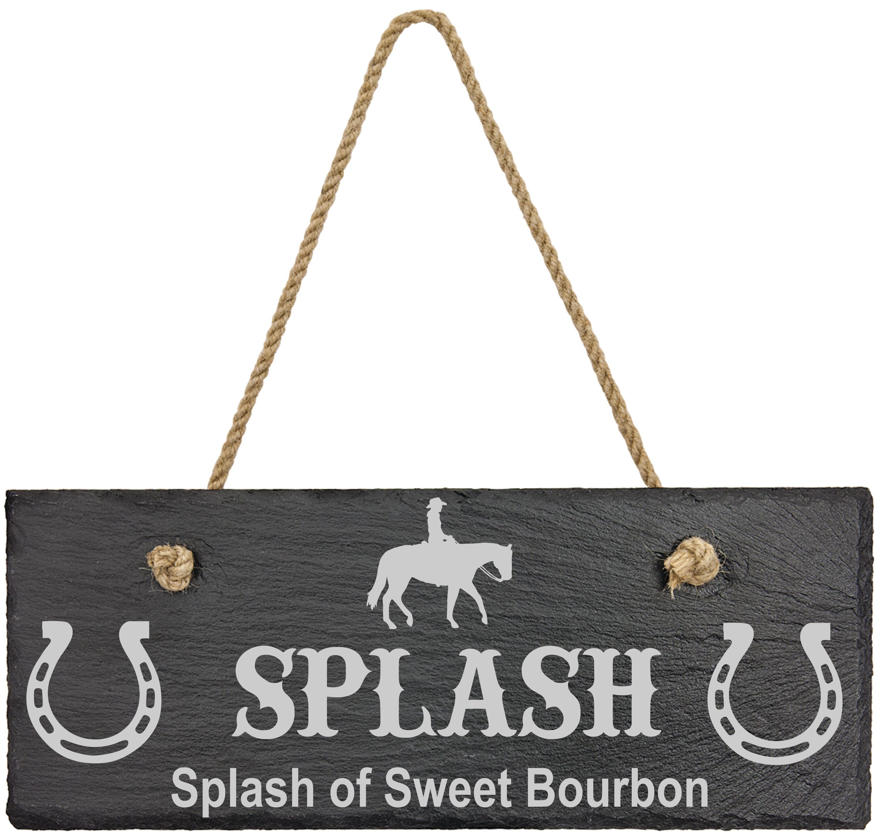 Slate Stall Horse Stable Sign with Free Custom Engraving