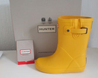 Hunter children's wellington boots  Sunlight Yellow Size UK11 - EU29   BNIB