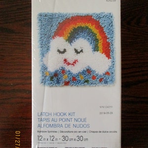 Latch Hook Kits Make Your Own Cushion Star War Pre-printed Canvas
