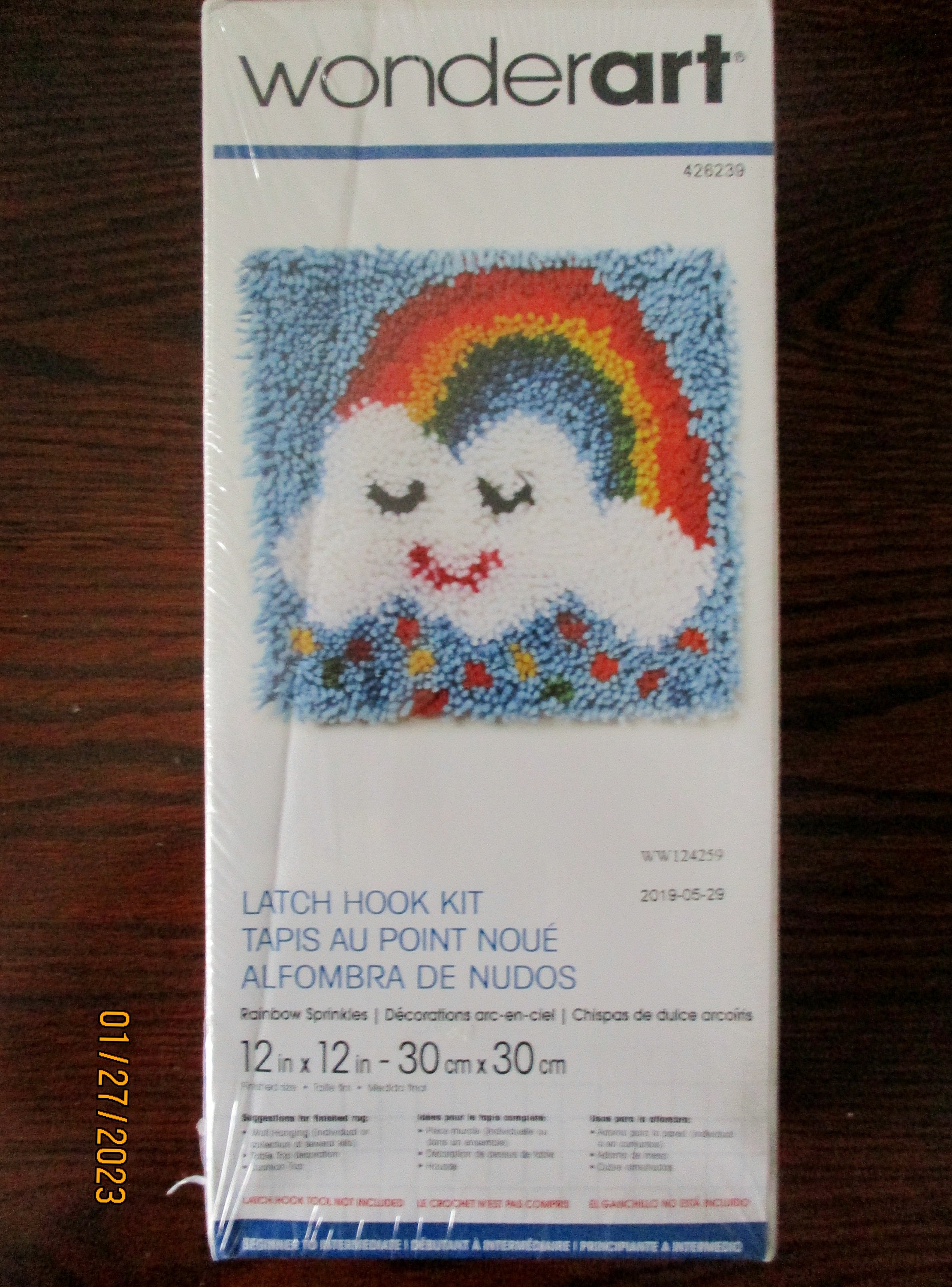 Wonderart Classic Latch Hook Kit 20x30 Horse