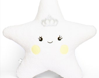 Peluche étoile magique, My Lucky Star - Collection Rêveries Poétiques - Coussin/ Doudou pour enfant Caro & Zolie