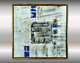 Abstract Art, Framed Painting on Canvas, Acrylic Painting