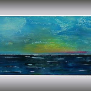 Acrylic abstract painting original artwork