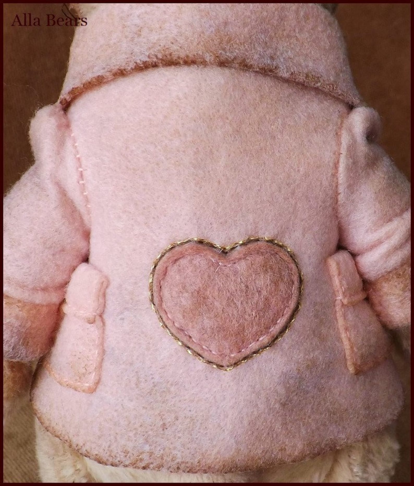 Alla Bears original artist OOAK Bunny Rabbit doll Vintage baby | Etsy