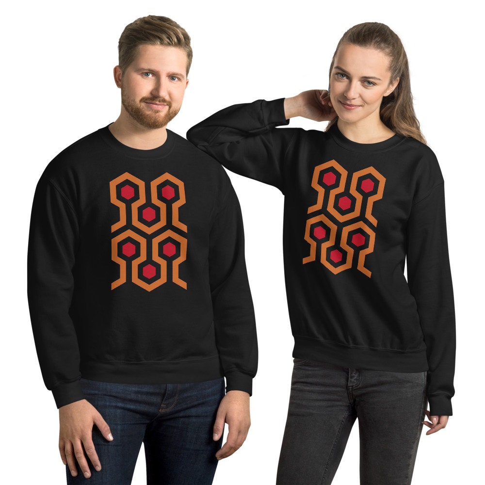 Das leuchtende Teppich-Muster Sweatshirt