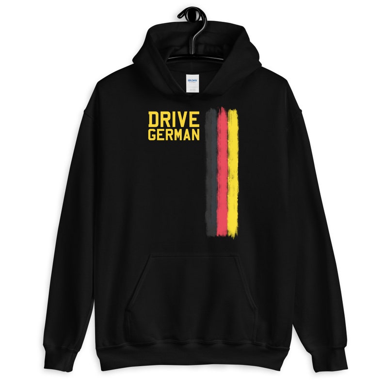 Drive German Cars Unisex Hoodie image 1