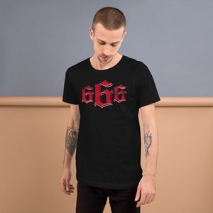 666 The Number of The Beast Unisex T-Shirt