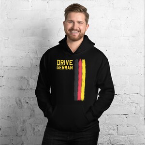 Drive German Cars Unisex Hoodie image 2