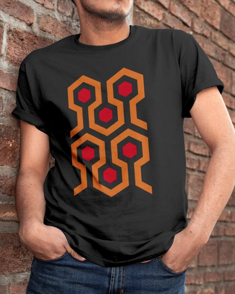 shining carpet pattern shirt
