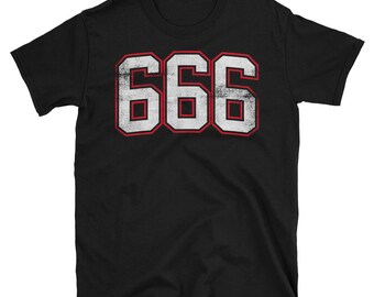 666 Die Zahl des Biests Unisex T-Shirt