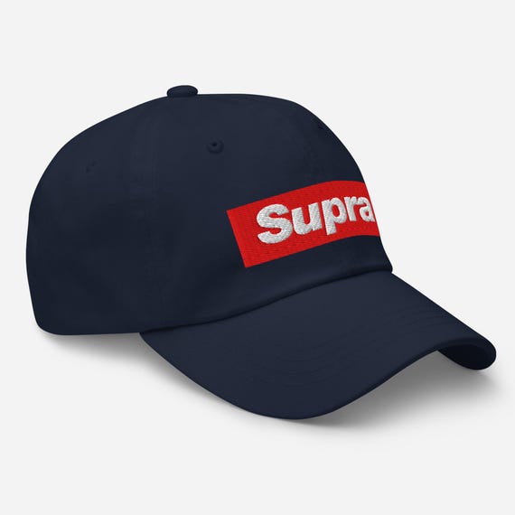 Supra Dad Hat – Adjustable Cap With Embroidered Eyelets & Curved Visor - View #6