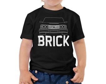 Swedish Brick 240 Vintage Toddler Short Sleeve Tee