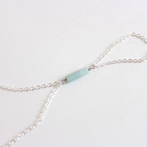 Sterling Silver Finger Bracelet Hand Chain Harness Slave Etsy