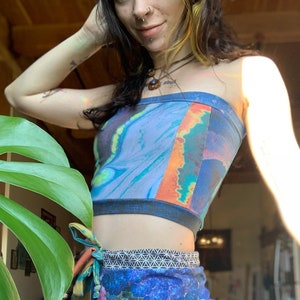 MTO Patchwork Tube Top