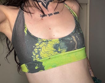 RTS - S - Sample Halter Underbust/Bralette/Rave Top