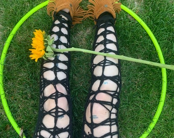 Fairy Legs - Slitweave/Braided Leg Warmers
