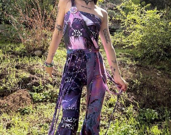 MTO Fae Bell Bottom Overalls- Your choice of 3-4 prints