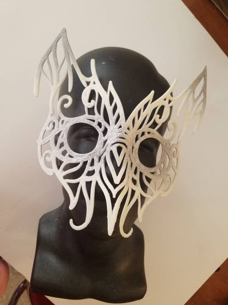 Máscara de búho - Máscara de carnaval personalizada impresa en 3D - ¡Ideal para cosplay de búho, teatro, disfraces, fiestas y mucho más! imagen 4