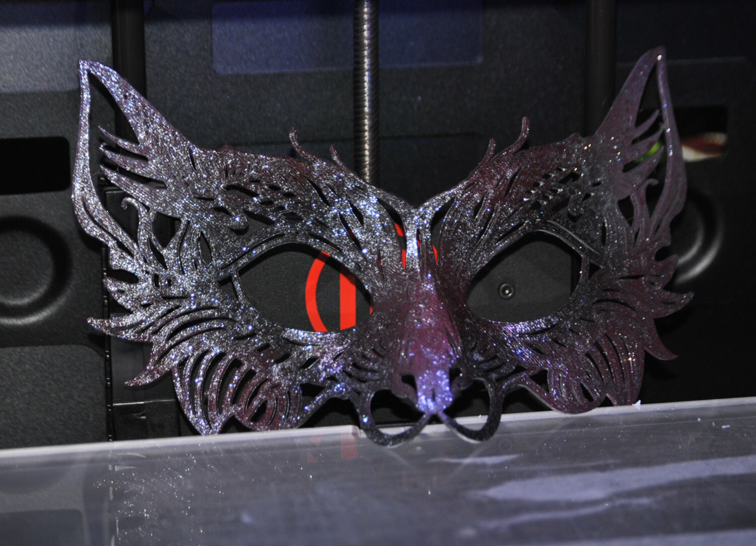 Masked Parade Renaissance Masquerade Renaissance Filigree Cat Mask - 3d Printed Cosplay - Great ...