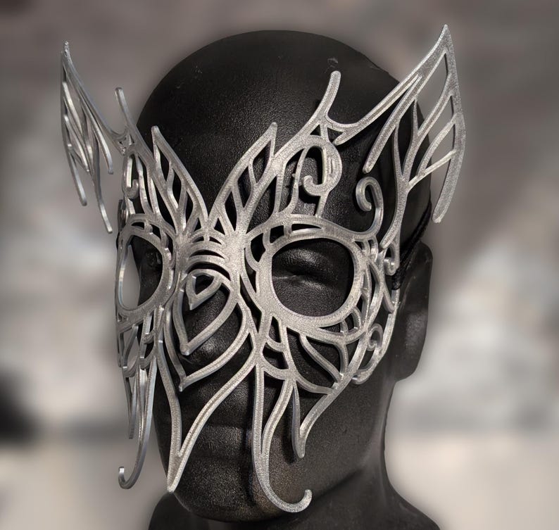 Máscara de búho - Máscara de carnaval personalizada impresa en 3D - ¡Ideal para cosplay de búho, teatro, disfraces, fiestas y mucho más! imagen 1