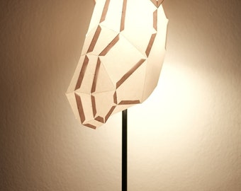 DONKEY MEDIUM / do it yourself paper lamp shade