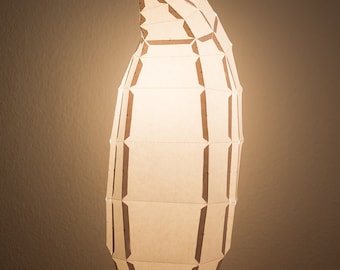 PENGUIN / do it yourself paper lamp shade