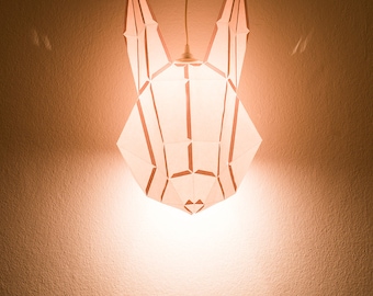 RABBIT LARGE / do it yourself paper lamp shade