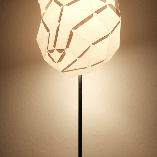 CAT MEDIUM / do it yourself paper lamp shade