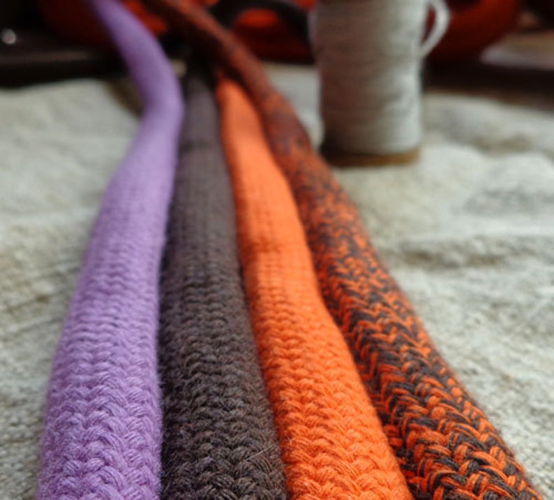 3 meters Cotton Rope 10 mm Red Cotton Cord With Filling for Crafts Jewellery Decorations