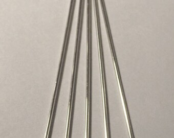 2 Long Simple Needles 15cm Large Eye Needle for Sewing Act Crafts Upholstery