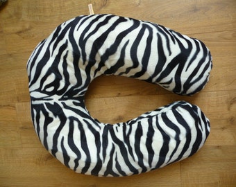 Super soft zebra nursing pillow