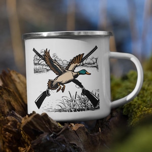 Duck Hunting - Enamel Mug