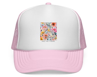 Me gustan las cosas bonitas: Camionero floral Hap / Flores coloridas de acuarela