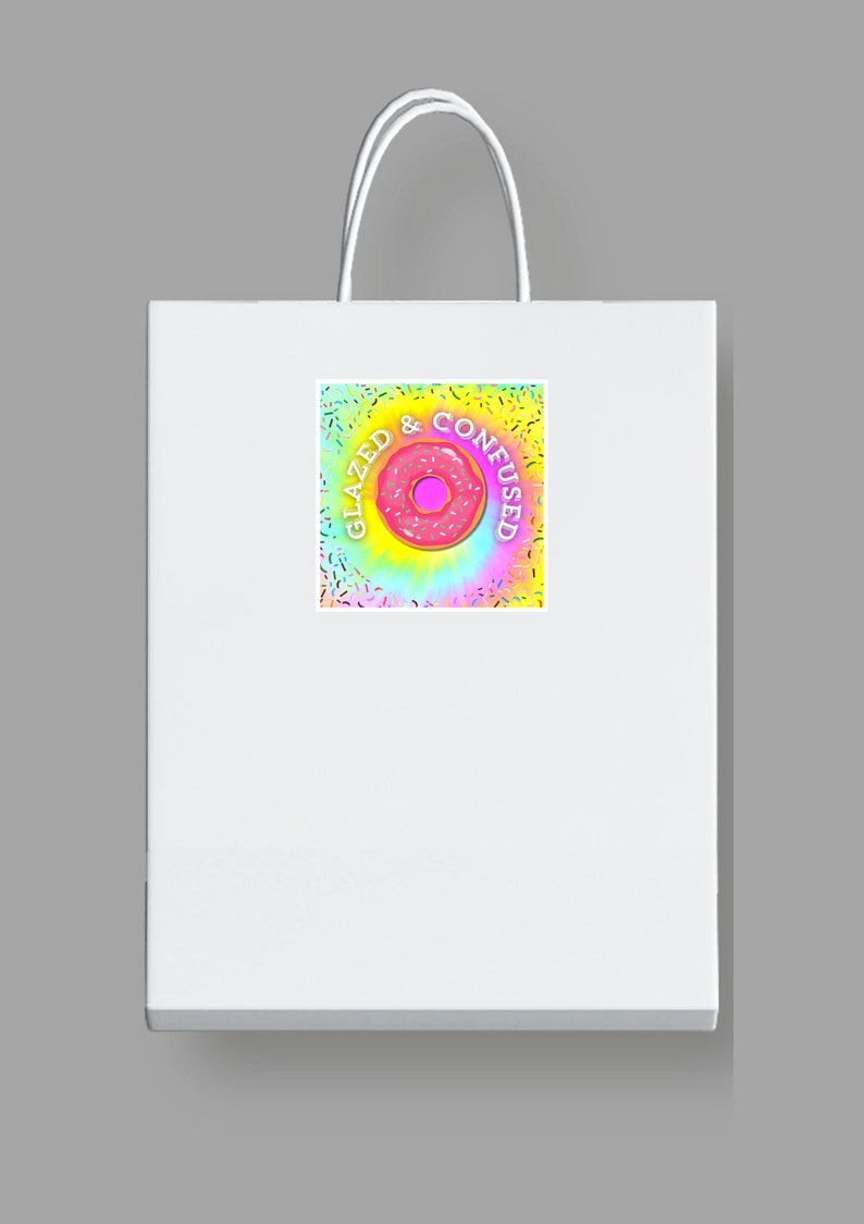Glazed & Confused - Sticker - Etsy