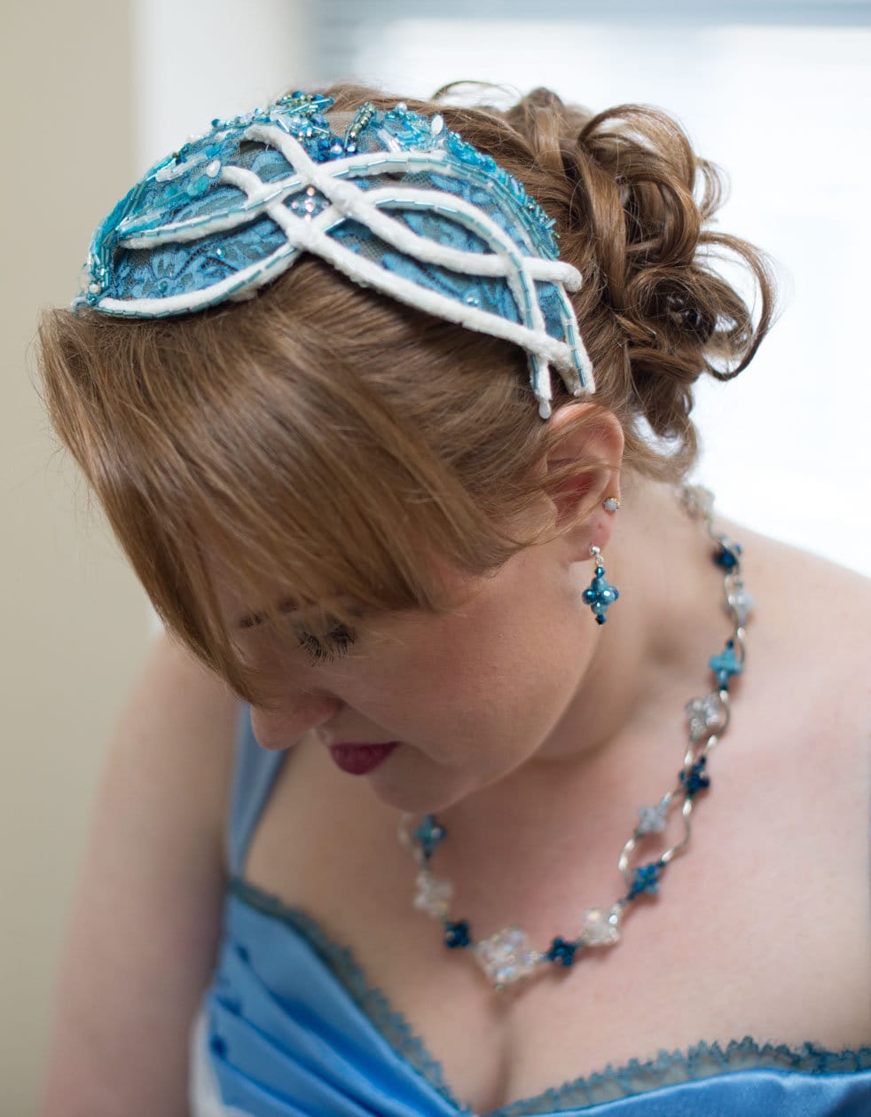 bridal veil headpiece
