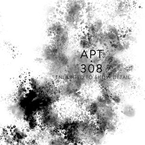 Black Paint Splatter Abstrakt No. 2 druckbare Wandkunst // Herunterladbarer Druck, Digitaler Download Print / Schwarz-Weiß Abstrakte Malerei Bild 2
