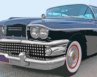 1958 Buick - Fine Art Photo