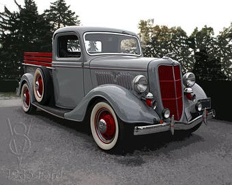 1935 Ford Pickup - Fine Art Photo