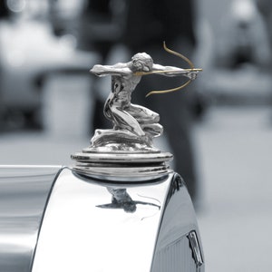 1931 PierceArrow hood ornament - Fine Art Photo